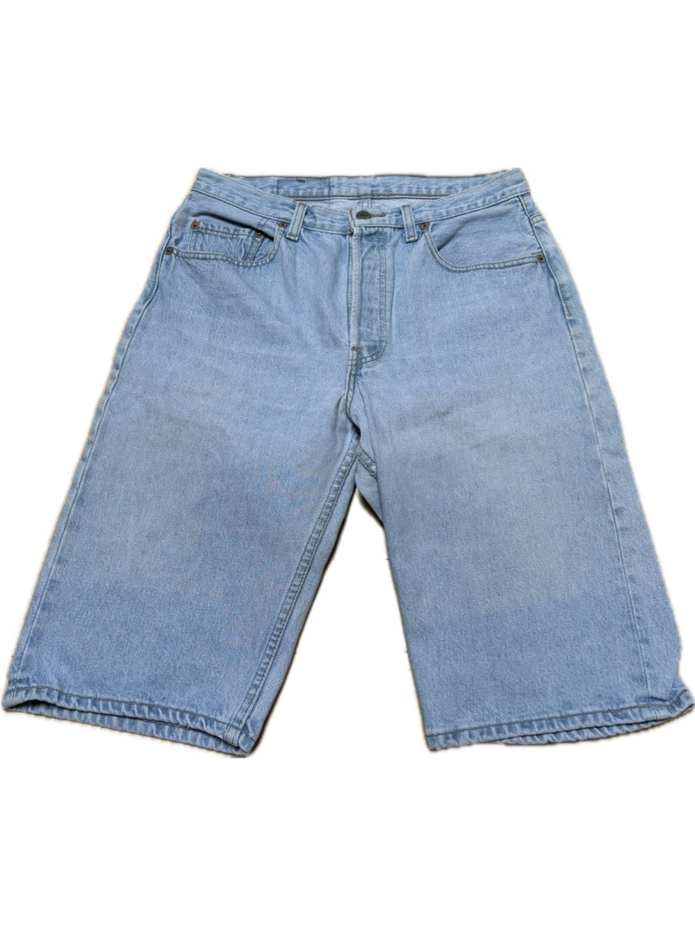 Vintage Levi’s Light Blue Denim Jeans Shorts Straight Fit